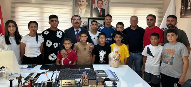 Kaymakam Köse: “Bu çocuklar sadece sporcu değil, ilçemizin gururudur.”