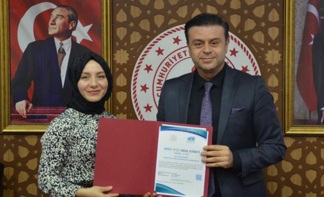 8 OKULA YEŞİL BELGE