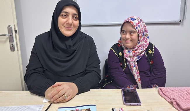 Down Sendromlu kızın eğitim mücadelesi