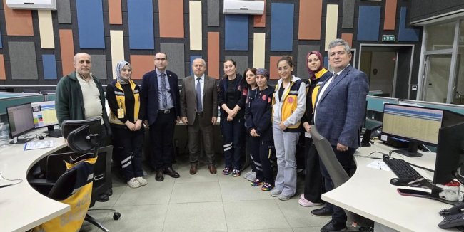 DEMİRAL KOMUTA MERKEZLERİNİ ZİYARET ETTİ