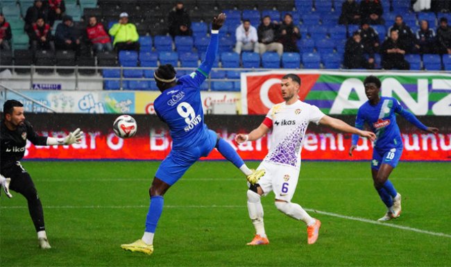 Çaykur Rizespor Eyüpspor'u 3-0'la geçti