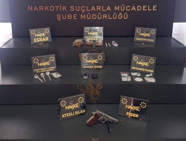 UYUŞTURUCUDAN 6 TUTUKLAMA