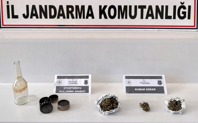 Jandarma’dan esrar operasyonu