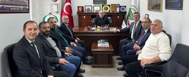 Gelir İdaresi Yetkililerinden ARTSO Meclis Başkanı Yıldırım’a Ziyaret