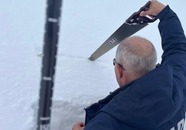 ÇİĞ TEHLİKESİ ARAMALARI ENGELLİYOR