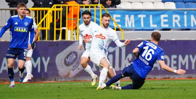 RİZESPOR PAŞA GİBİ DÖNÜYOR 0-3