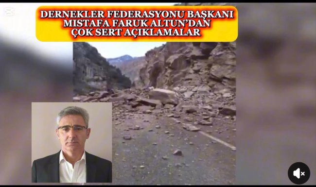 ALTUN” SAHRA YOLU TEHLİKELİ OLMAKTAN ÇIKMALI”