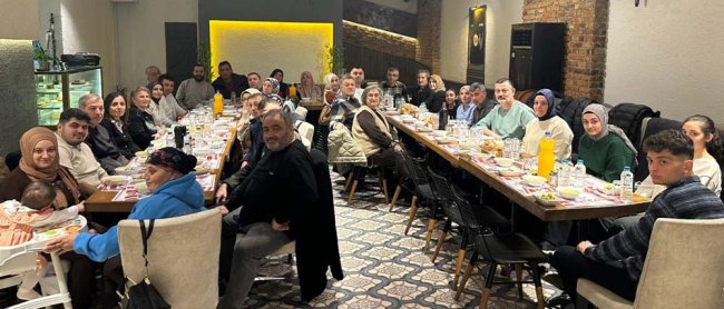 Artvin’de taksici esnafı iftarda buluştu