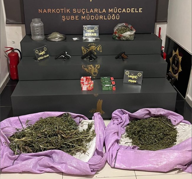 RİZE’DE UYUŞTURUCU TEMİZLİĞİ YAPILDI