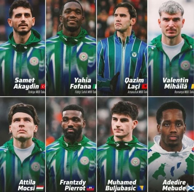 RİZESPOR’DA 8 OYUNCU MİLLİ TAKIMDA