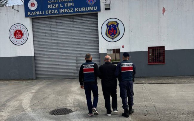4 YIL HAPİS CEZASI BULUNAN ŞAHIS YAKALANDI