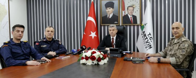 Artvin’in Huzuru” İl Güvenlik ve Asayiş Bilgilendirme Toplantısı” Gerçekleştirildi