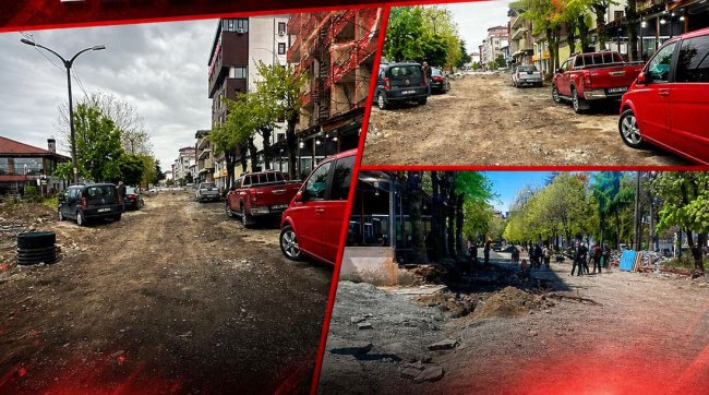 ARDEŞEN YENİ CADDESİNE KAVUŞUYOR