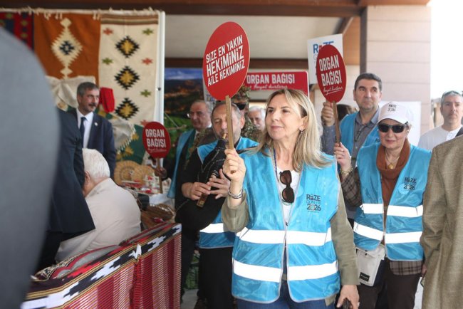 Ankara Rize Günleri’nde Organ Bağışı Seferberliği