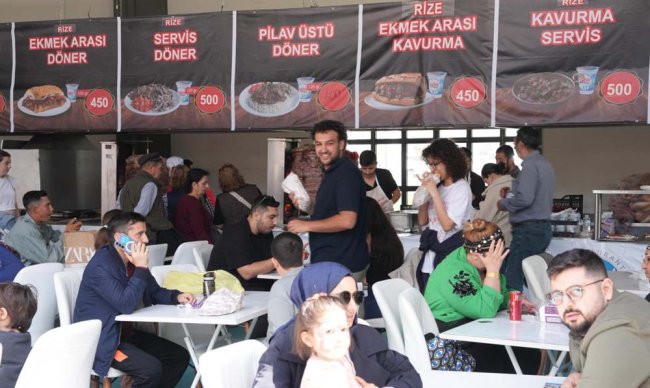 Ankara Rize Günleri’nde Rize Sofrası: Dere’nin Altı Restaurantı Yoğun İlgi Görüyor