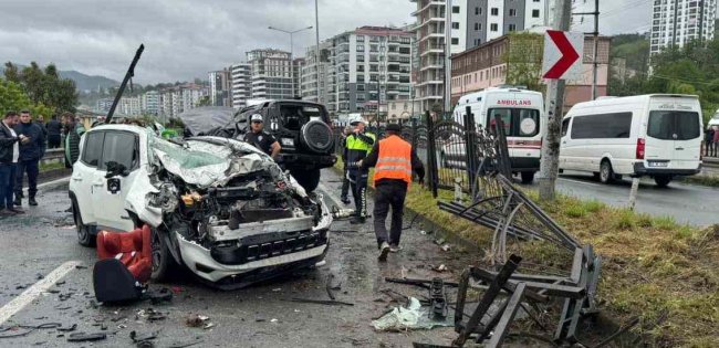 PAZAR’DA KAZA 1 ÖLÜ 7 YARALI