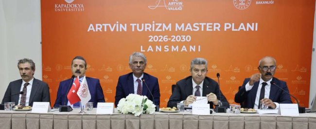 Artvin’de “2026-2030 Artvin Turizm Master Planı Çalıştayı” lansmanı gerçekleştirildi