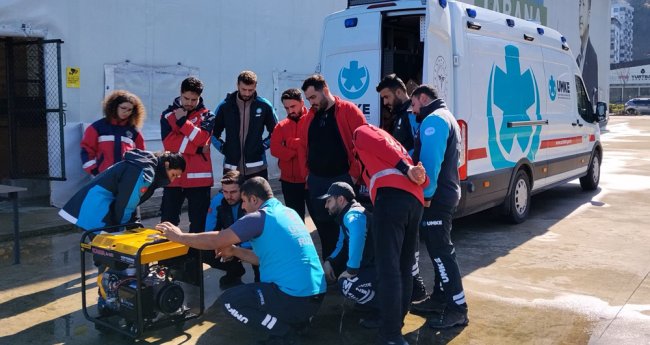 UMKE EKİBİ EĞİTİMDEN GEÇİYOR