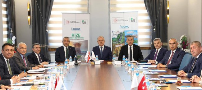 Artvin Valisi Ergün, DOKA’nın 177. Yönetim Kurulu Toplantısına katıldı