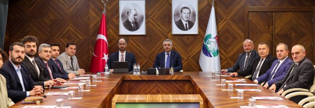Rize’de Kentsel Dönüşüm Projeleri Toplantısı