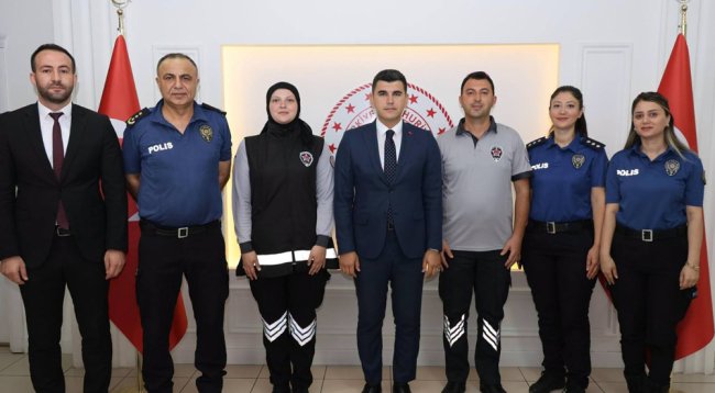 Artvin Vali Vekili Erdoğan’a Özel Güvenlik Haftası Ziyareti