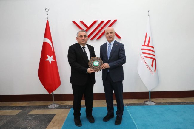 AÇÜ Rektörü Prof. Dr. İbrahim Aydın’dan YÖK Başkanı Prof. Dr. Erol Özvar’a Ziyaret
