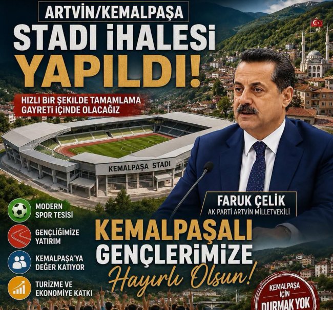 Artvin Kemalpaşa’ya Müjde: Modern Stadyum İçin İmzalar Atıldı!