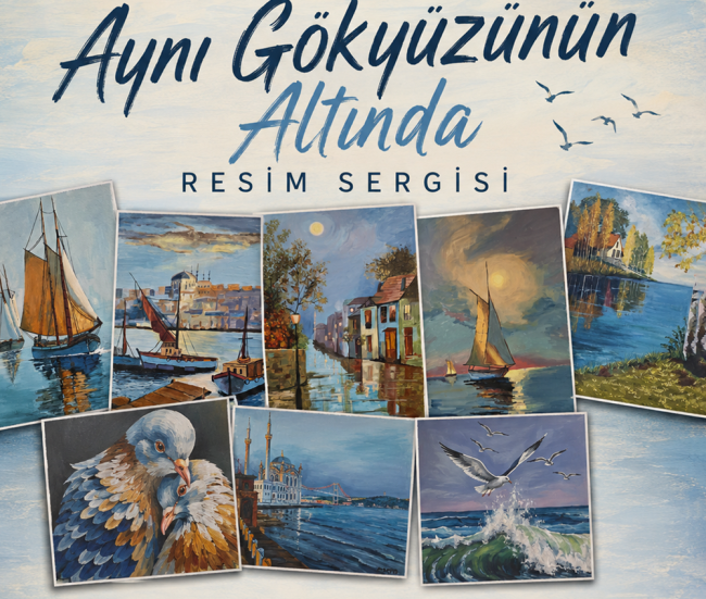 TRSM hastalarından “Aynı Gökyüzünün Altında” Sergisi