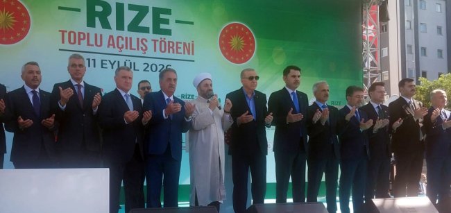 ERDOĞAN” BİZ HİZMET ETMEYE DEVAM EDİYORUZ”