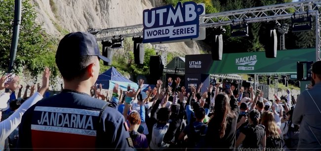 UTMB KAÇKARLARDA JANDARMA TARAFINDAN HAVADAN İZLENDİ