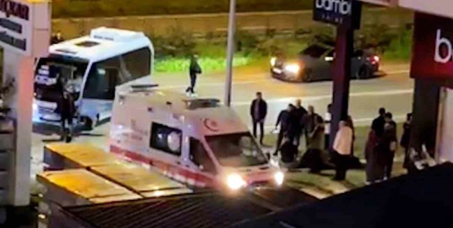 MİNİBÜSÜN ÇARPTIĞI MOTOSİKLET SÜRÜCÜSÜ HAYATINI KAYBETTİ